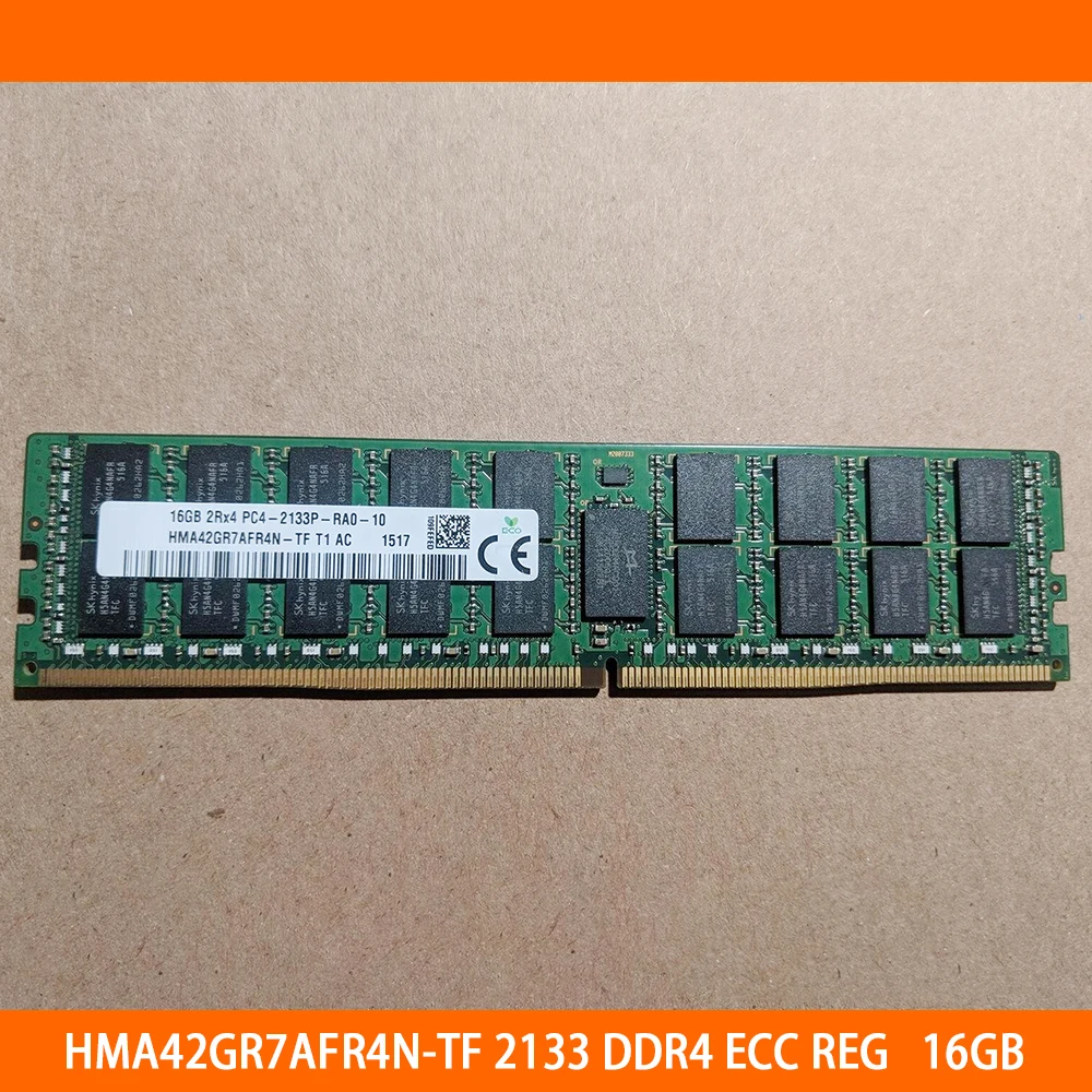 RAM 16G 16 GB HMA42GR7AFR4N-TF 2RX4 PC4-2133P DDR4 ECC REG Sunucu Bellek Yüksek Kalite Hızlı Gemi