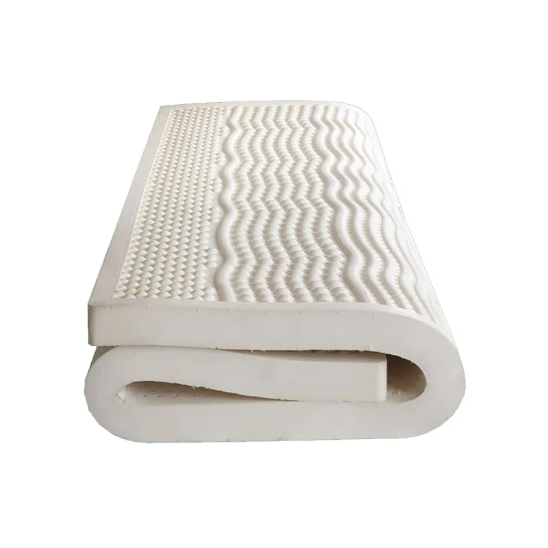 100 % Tayland doğal lateks yatak ithal doğal kauçuk saf yatak ev 2.5/5/7.5/10 cm yumuşak rahat yastık mat