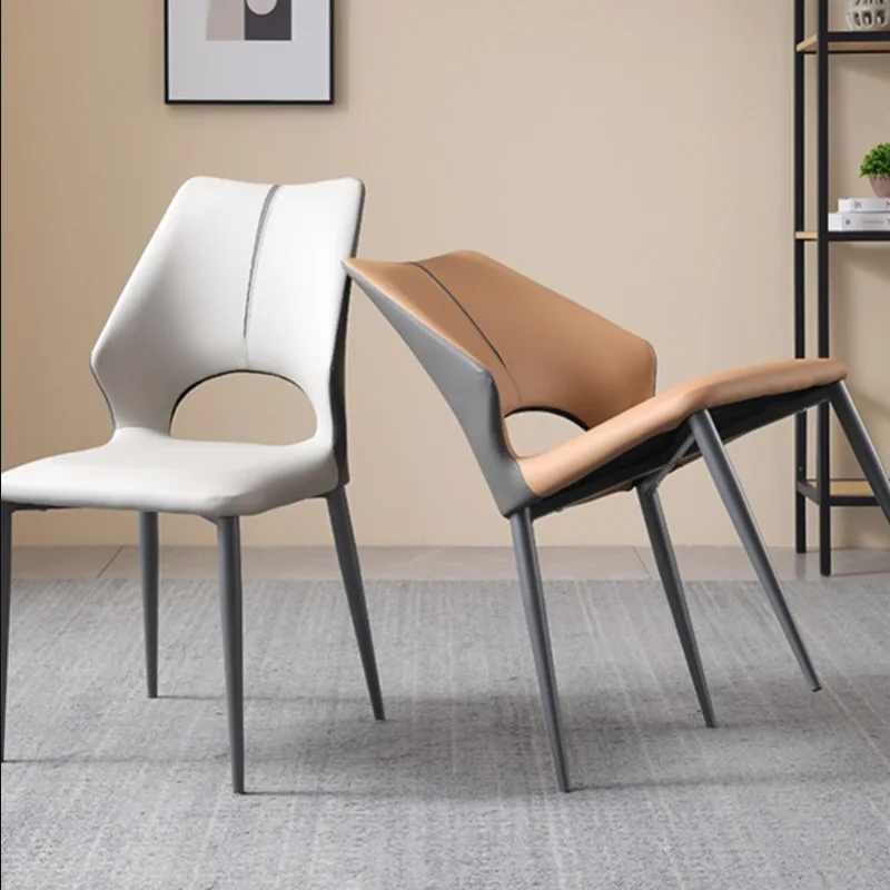 Tasarımcı mobil sandalye ev oturma odası Accent ışık lüks yemek sandalyesi Modern balkon Silla Plegable İskandinav mobilya DWH